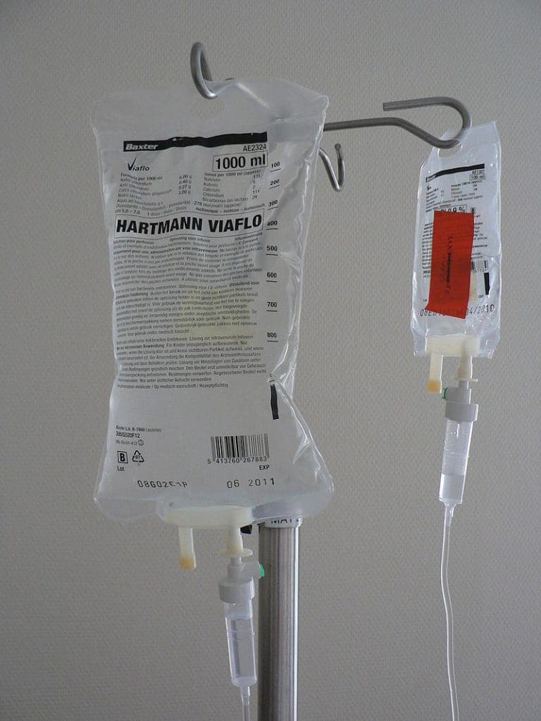 Fig 3 - IV fluid infusion is a conservative treatment for PONV